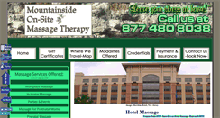 Desktop Screenshot of hotel-massage-nj.njmassage.info