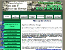Tablet Screenshot of massage-relaxation.njmassage.info
