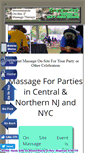 Mobile Screenshot of event-massage-party-nj.njmassage.info