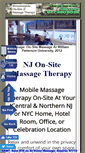 Mobile Screenshot of njmassage.info