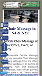 Mobile Screenshot of chair-massage-nj.njmassage.info