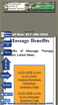 Mobile Screenshot of massage-benefits.njmassage.info