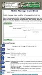 Mobile Screenshot of massage-guest-book.njmassage.info