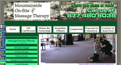 Desktop Screenshot of mobile-corporate-massage.njmassage.info