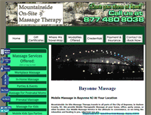 Tablet Screenshot of bayonne-massage.njmassage.info